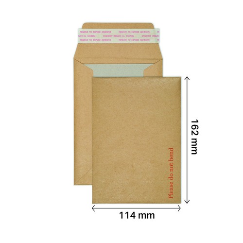 Not bend envelopes hard - not,
