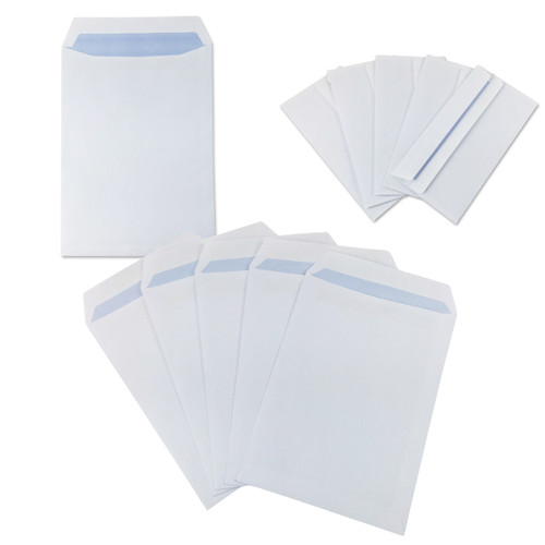 Paper envelopes white - paper, brown