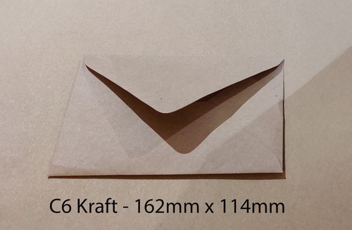 Brown envelopes dl - c5,