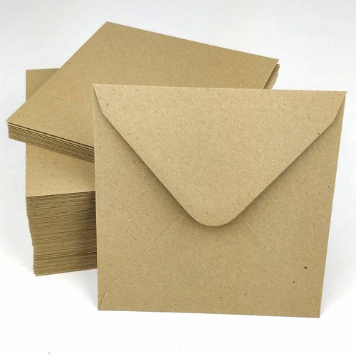 Kraft brown envelopes 110gsm - brown,