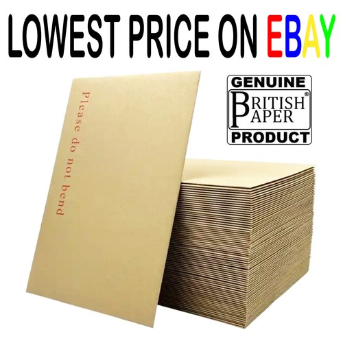 Hard card board back - back, envelopes