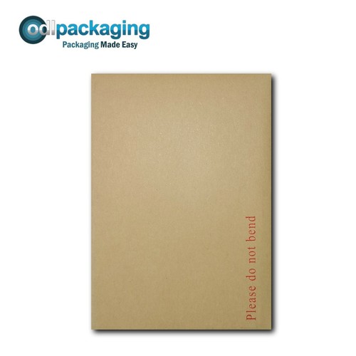 Hard board backed - board, envelopes