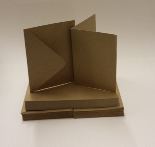 100 recycled kraft card - 100%,