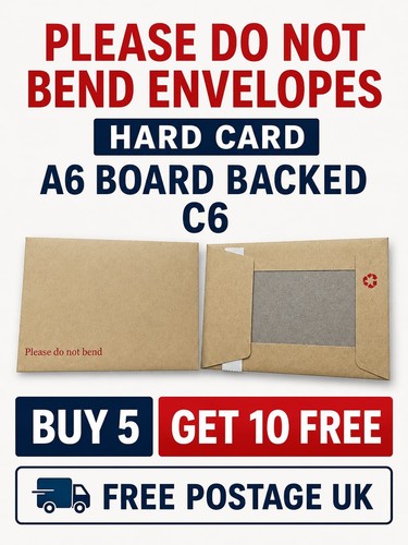 Hard card board back backed - board,